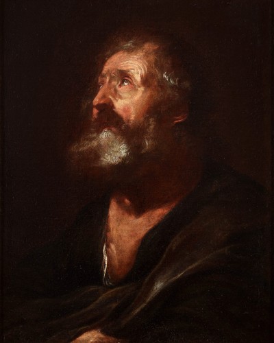 Portrait of an apostle  - Giovanni Francesco Barbieri (1591-1666)