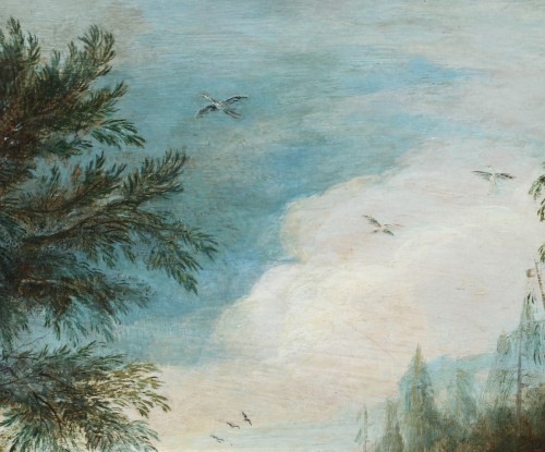 17th century - Taking a rest near the river - Gijsbrecht Leytens (1586- 1643)