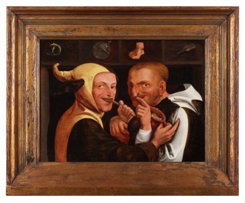 Le monde nourrit beaucoup d'imbéciles - Ecole flamande du XVIe siècle - Jan Muller