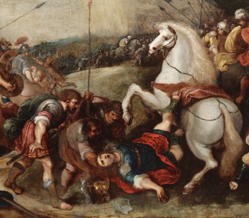 Paintings & Drawings  - The conversion of Paul - Guillam Forchondt the Elder (1608-1678)