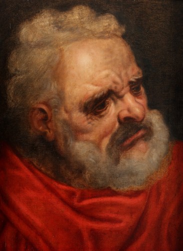 Étude d'un homme barbu - Frans Floris (1519-1570)