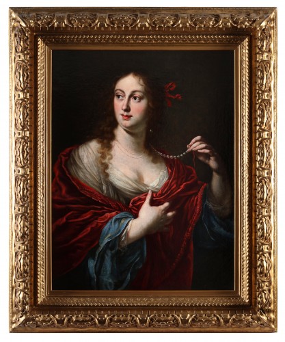 Paintings & Drawings  - A portrait of Vittoria Della Rovere - Justus Sustermans (1597-1681)