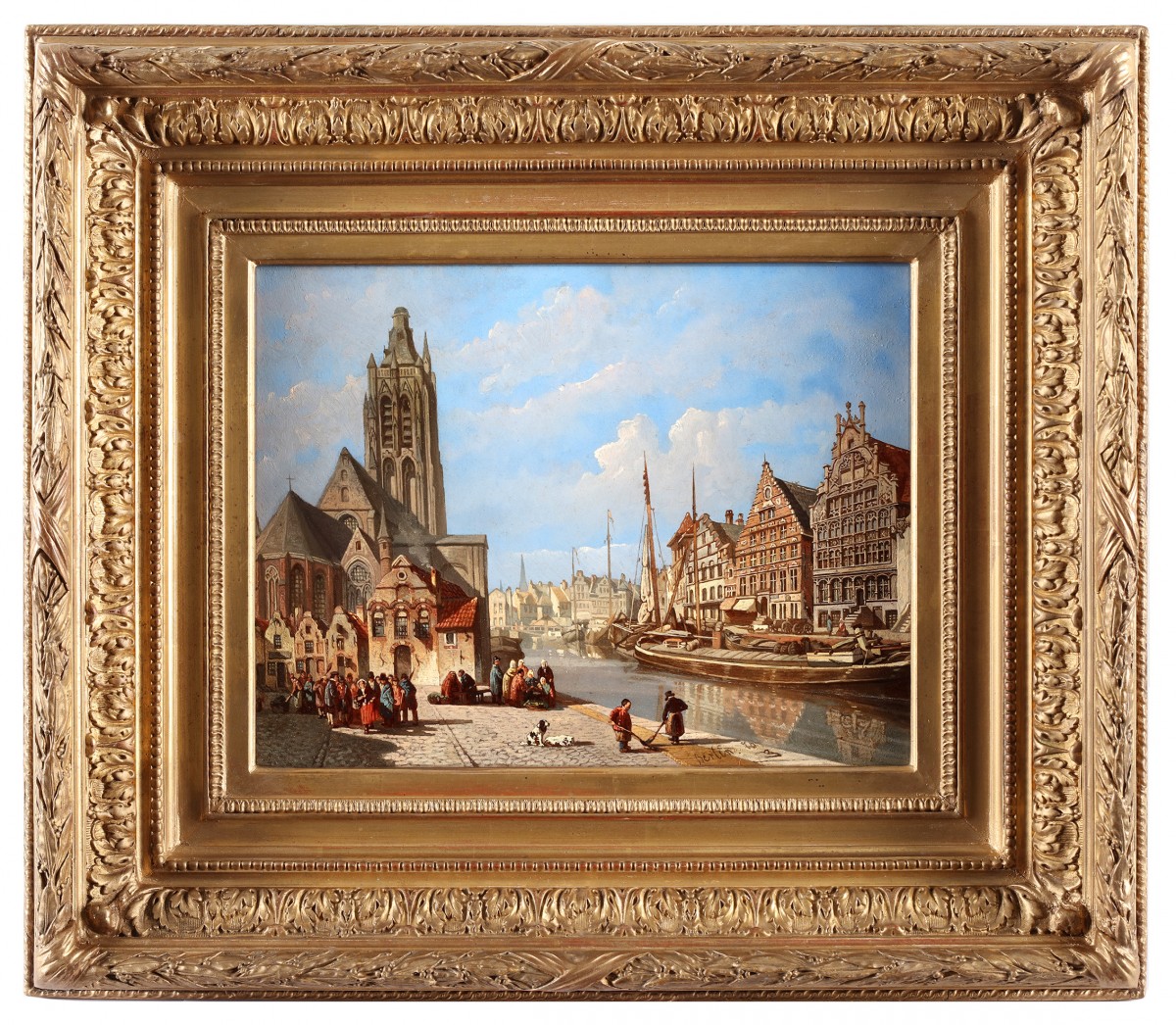 Sold at Auction: François-Edouard Bertin, François-Edouard BERTIN  (1797-1871), attribué à