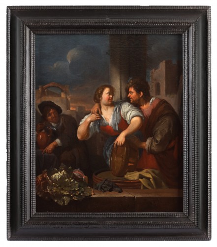 The Seduction - Jacob Toorenvliet (Leiden 1640 - 1719) - Paintings & Drawings Style 