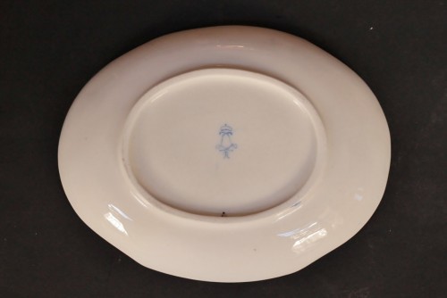  - Round bowl in soft porcelain of Sevres, XVIIIth century.