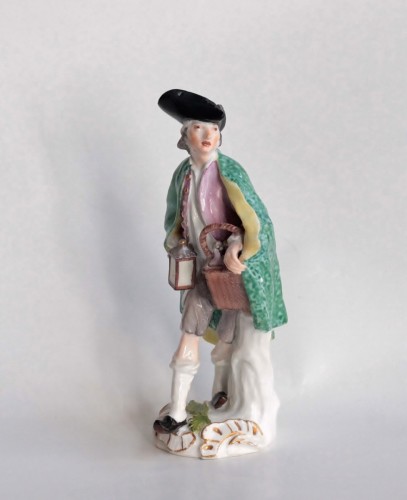 Louis XV - Cri de Paris, le vendeur de bouteilles - Porcelaine de Meissen vers 1754