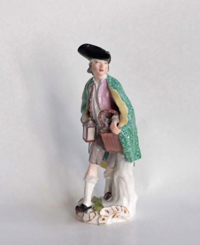 Louis XV - The bottle seller, Cries of Paris in Meissen porcelain circa 1754