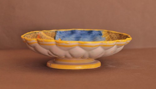 Céramiques, Porcelaines  - Crespina en majolique d'Urbino représentant Mars et Vénus XVIe siècle