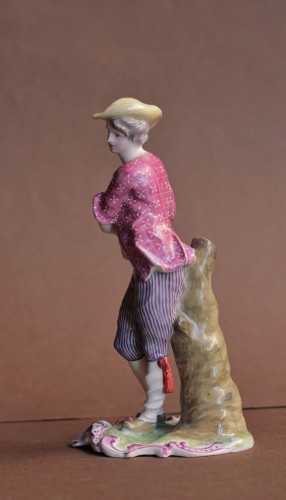 Gardener in Niderviller faience, 18th century - Porcelain & Faience Style Louis XV