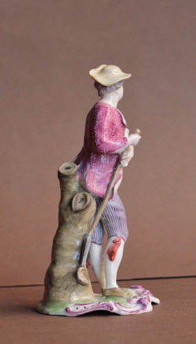 Porcelain & Faience  - Gardener in Niderviller faience, 18th century