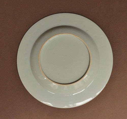 Porcelain & Faience  - Chinese porcelain Plate with the departure for the island of Cythera, 18th 