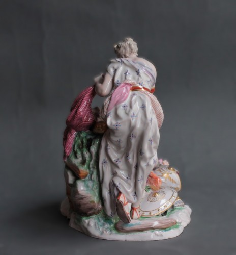 18th century - Renaud and Armide group in Niderviller earthenware, circa 1775