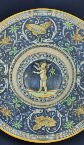 Porcelain & Faience  - Tondino in Ravenna majolica, Beginning of 16th century