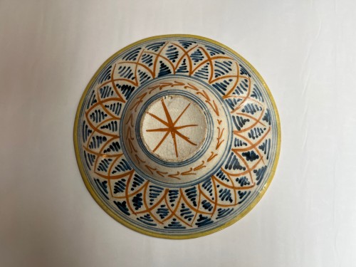 Tondino in Ravenna majolica, Beginning of 16th century - 