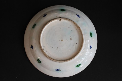 Iznik siliceous ceramic dish, early 17th century - 