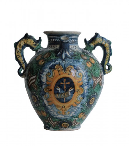 Large Jar in Montelupo majolica, 17th century