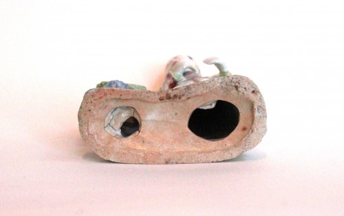 Statuette of an elegant young woman in Chinese porcelain, Qianlong period. - Louis XV