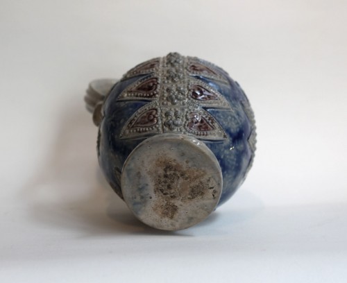 Louis XIV - Ovoid stoneware jug from the Westerwald region, circa 1650-75, 17th century