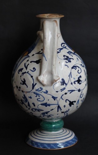 Céramiques, Porcelaines  - Chevrette en majolique - Deruta vers 1530