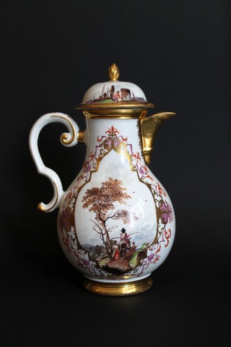 Porcelain & Faience  - Large Meissen Jug