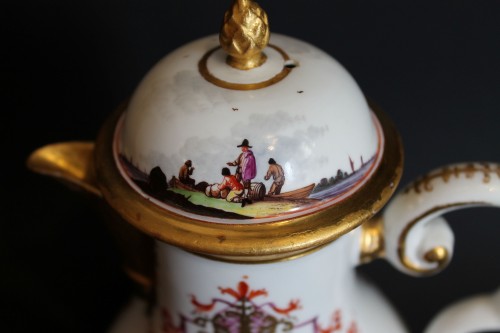 Large Meissen Jug - Louis XV