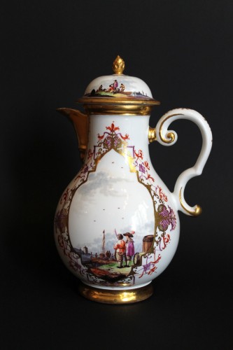 Antiquités - Large Meissen Jug