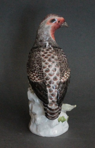 Oiseau perdrix en porcelaine de Berlin vers 1766 / 1767 - JM Béalu & Fils