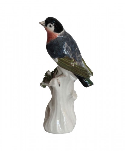 Statuette de Rouge gorge en porcelaine de Meissen