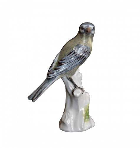 Statuette d'Hirondelle en porcelaine de Meissen