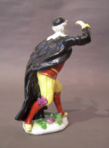 Céramiques, Porcelaines  - Porcelaine de Meissen - Statuette représentant Pantalone