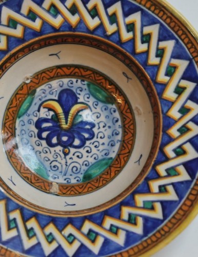 Porcelain & Faience  - Cafaggiolo majolica Tondino