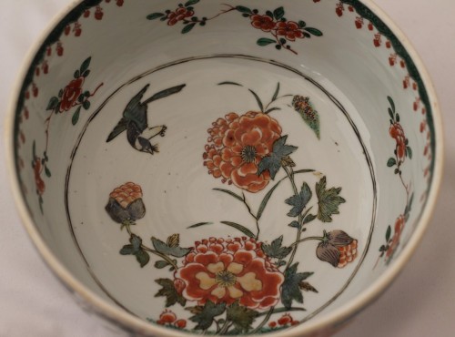 Chinese Green Family Porcelain terrine, kangxi period (1662-1722) - 
