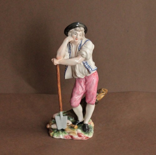 Niderviller earthenware gardener, 18th century - 