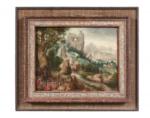 Herri Met de BLES 1480 - mort après 1550) - La prédication de Saint Jean baptiste