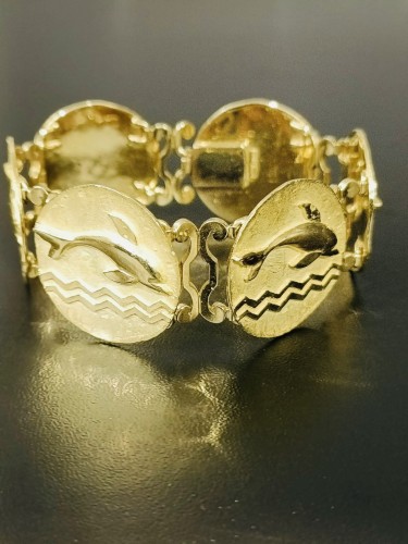 Bracelet en or signé TABBAH - Bijouterie, Joaillerie Style 