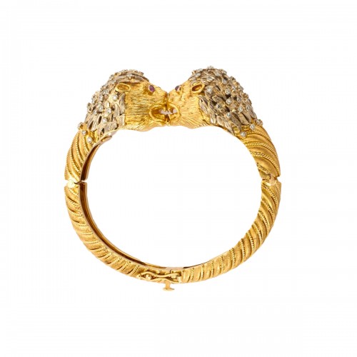 Gold an diamonds bracelet by LALAOUNIS 