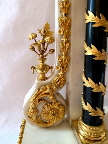 Pendule portique à l'aigle Louis XVI - Jullion Antiquités