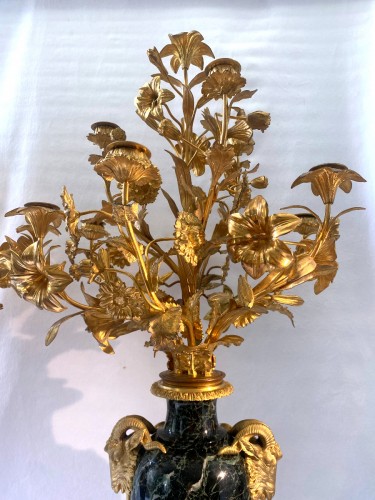Pair of Napoleon III candelabras - 
