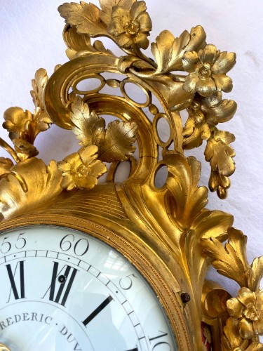 Horology  - Louis XV ormolu cartel