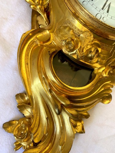 Louis XV ormolu cartel - Louis XV