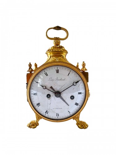 Pendule d'officier louis XVI signée Berthoud