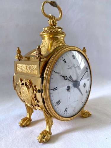 Pendule d'officier louis XVI signée Berthoud - Horlogerie Style Louis XVI