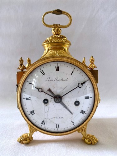 Louis XVI - Louis XVI officer&#039;s clock signed Berthoud