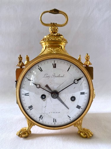 Louis XVI - Pendule d'officier louis XVI signée Berthoud