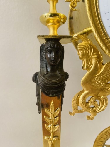 Pendule empire retour d'égypte - Horlogerie Style Empire