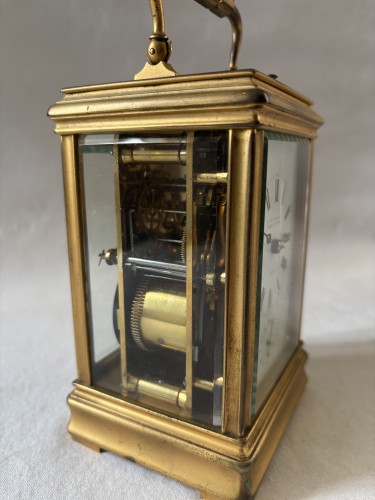 Antiquités - Pendulette de voyage à sonnerie