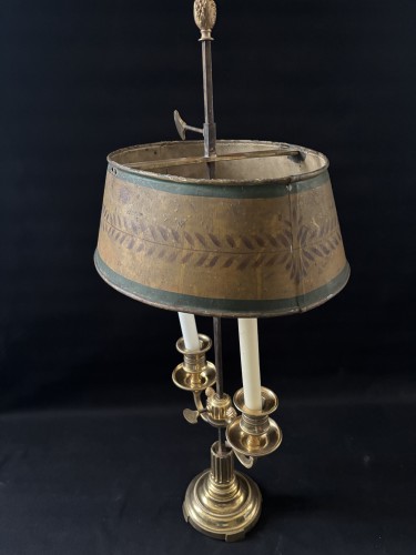 Louis XVI - Lampe bouillotte du Château de Raincy pour le Duc D'Orléans