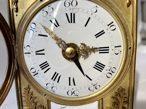 Pendule de bureau d'officier d'époque Louis XVI - Louis XVI