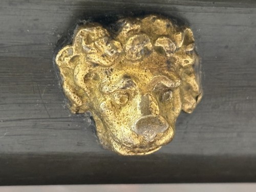Empire - Objet du Grand tour bain en bronze et marbre