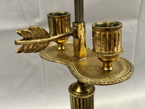 Louis XVI - Paire de lampes bouillotte d'époque Louis XVI